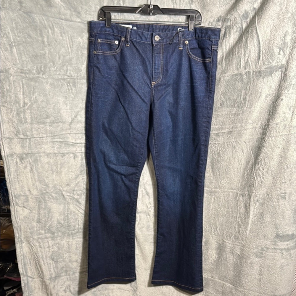 GAP 1969 bootcut jeans women’s Blue Bootcut Jeans Perfect Boot size 33r boot cut